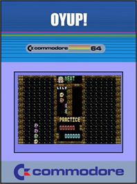 Box cover for Oy Up! on the Commodore 64.