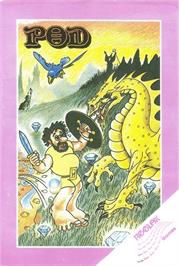Box cover for P.o.d. on the Commodore 64.