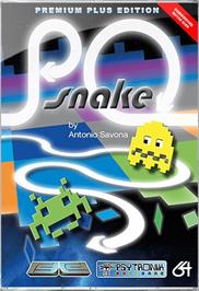Box cover for P0 Snake on the Commodore 64.
