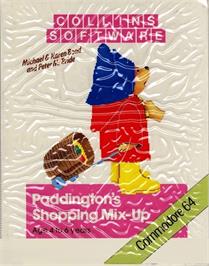 Box cover for Paddington's Shopping Mix-up on the Commodore 64.