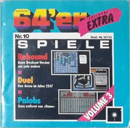 Box cover for Palobs on the Commodore 64.