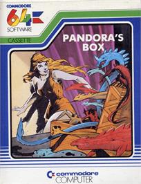 Box cover for Pandora's Box on the Commodore 64.