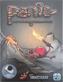 Box cover for Panic Analogue on the Commodore 64.
