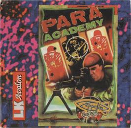 Box cover for Para Academy on the Commodore 64.