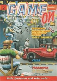 Box cover for Paranoimia on the Commodore 64.