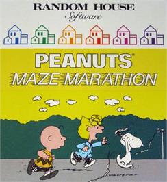 Box cover for Peanuts Maze Marathon on the Commodore 64.