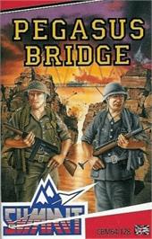 Box cover for Pegasus Bridge on the Commodore 64.