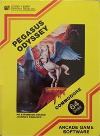 Box cover for Pegasus Odyssey on the Commodore 64.