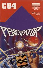 Box cover for Penetrator on the Commodore 64.