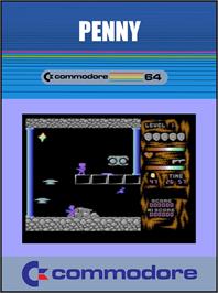 Box cover for Penny on the Commodore 64.