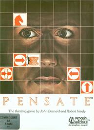 Box cover for Pensate on the Commodore 64.