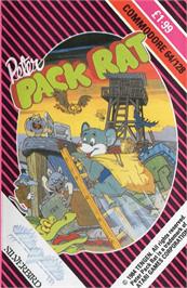 Box cover for Peter Pack Rat on the Commodore 64.