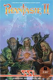 Box cover for Phantasie 2 on the Commodore 64.
