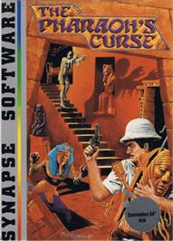 Box cover for Pharaoh's Curse on the Commodore 64.