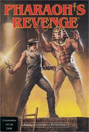 Box cover for Pharaoh's Revenge on the Commodore 64.