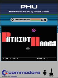 Box cover for Phu on the Commodore 64.