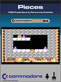 Box cover for Pieces on the Commodore 64.