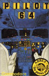 Box cover for Pilot 64 on the Commodore 64.