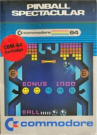 Box cover for Pinball Spectacular on the Commodore 64.