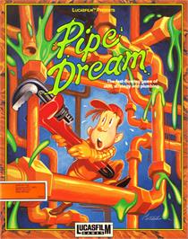 Box cover for Pipe Dream on the Commodore 64.
