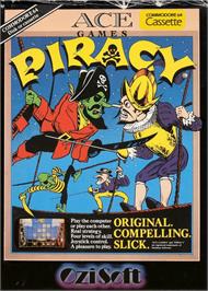 Box cover for Piracy on the Commodore 64.