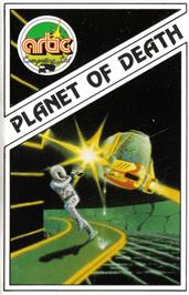 Box cover for Planet of Death on the Commodore 64.