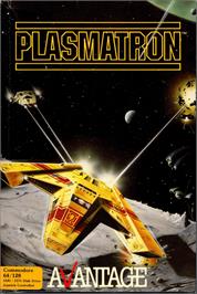 Box cover for Plasmatron on the Commodore 64.