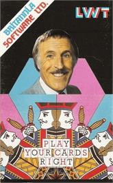 Box cover for Play Your Cards Right on the Commodore 64.