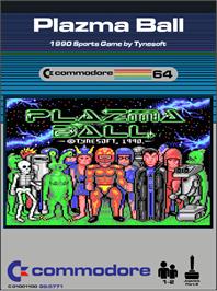 Box cover for Plazma Ball on the Commodore 64.