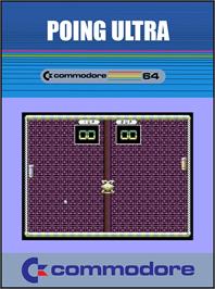 Box cover for Poing (Systems Editoriale) on the Commodore 64.