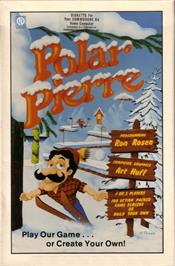 Box cover for Polar Pierre on the Commodore 64.