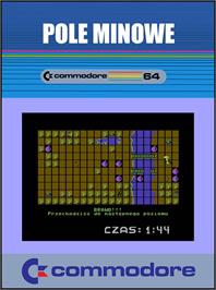Box cover for Pole Minowe - Minefield on the Commodore 64.