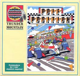 Box cover for Pole Position (Atari) on the Commodore 64.