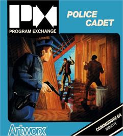 Box cover for Police Cadet on the Commodore 64.