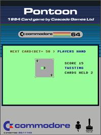 Box cover for Pontoon (Unknown) on the Commodore 64.