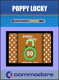 Box cover for Poppy Locky on the Commodore 64.