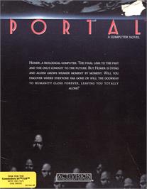Box cover for Portal on the Commodore 64.