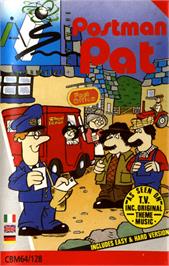 Box cover for Postman Pat on the Commodore 64.