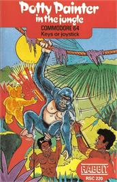 Box cover for Potty Painter - In The Jungle on the Commodore 64.