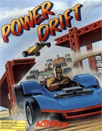 Box cover for Power Drift on the Commodore 64.