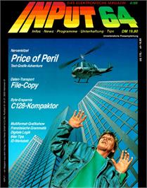 Box cover for Price Of Peril on the Commodore 64.