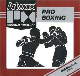 Box cover for Pro Boxing on the Commodore 64.