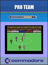Box cover for Pro Team on the Commodore 64.