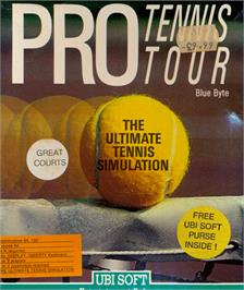 Box cover for Pro Tennis Tour / Great Courts on the Commodore 64.