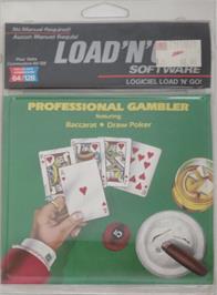 Box cover for Professional Gambler on the Commodore 64.