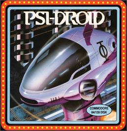 Box cover for Psi-droid on the Commodore 64.