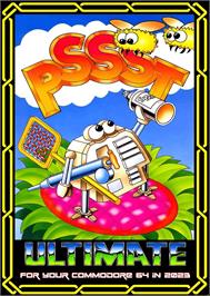 Box cover for Pssst on the Commodore 64.