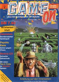 Box cover for Psychic Kaos on the Commodore 64.