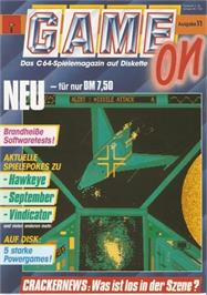 Box cover for Psyxx on the Commodore 64.