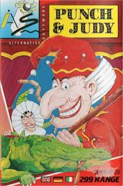 Box cover for Punch And Judy on the Commodore 64.
